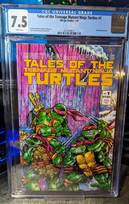 Tales of the Teenage Mutant Ninja Turtles, Vol. 1 #1 CGC 7.5 White Pages