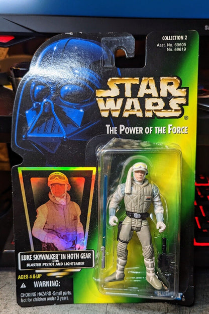 Star Wars Luke Skywalker in Hoth Gear Power of the force POTF