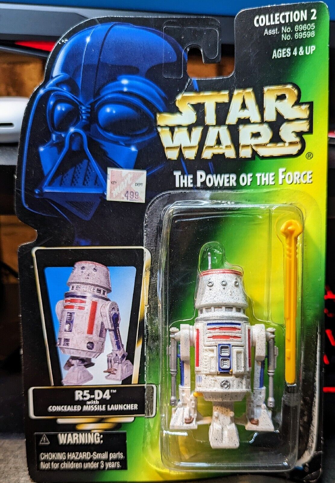 Star Wars R5-D4 Power of the force POTF