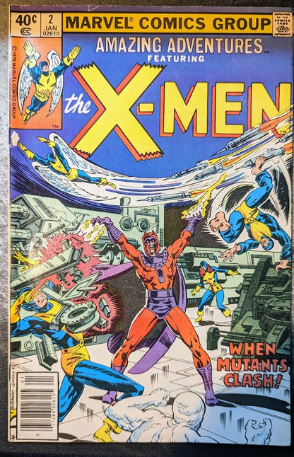 X-Men Amazing Adventures #1 and  #8 Marvel - 1980
