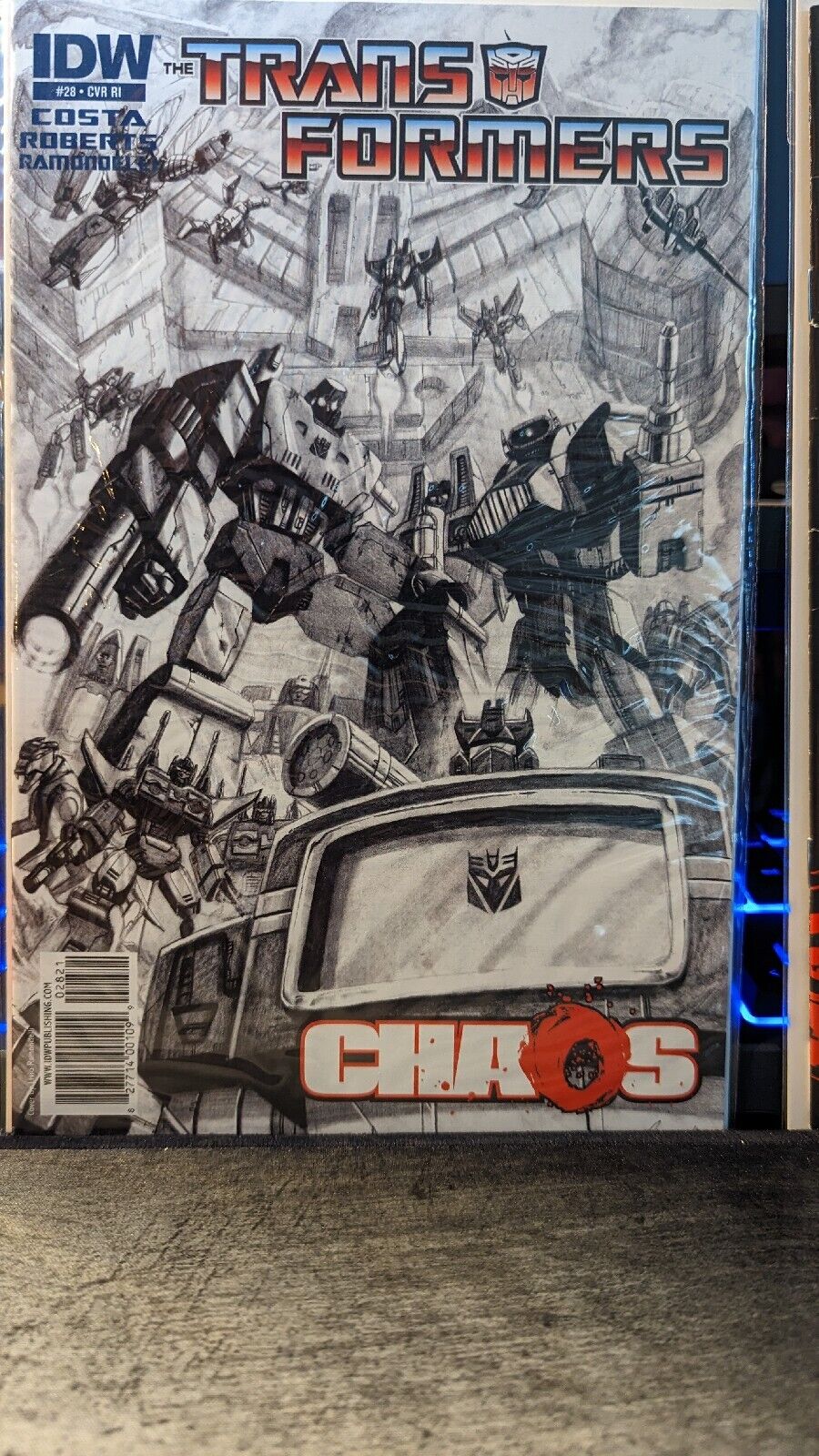 Transformers#28 1:10 Retailer Incentive Variant IDW