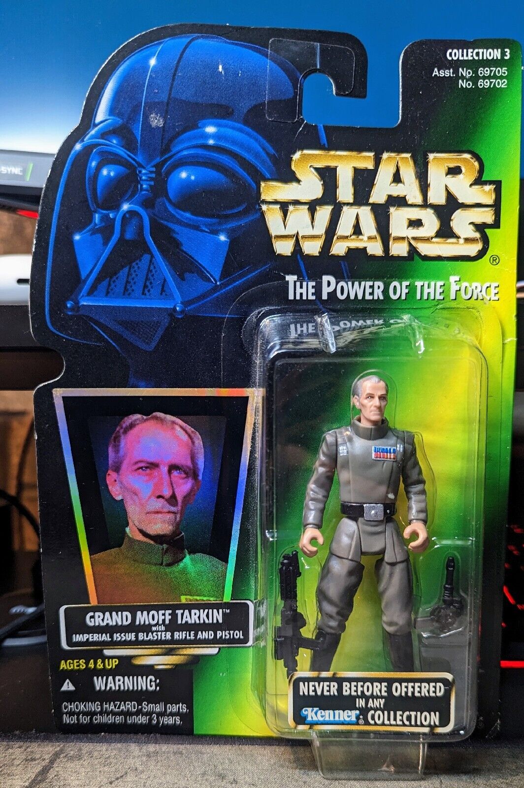 Star Wars Grand Moff Tarkin Power Of The Force POTF