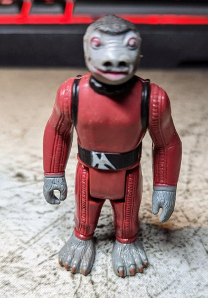 Vintage Star Wars Red Snaggletooth / Cantina Figure/ 1978 Hong Kong GMFGI