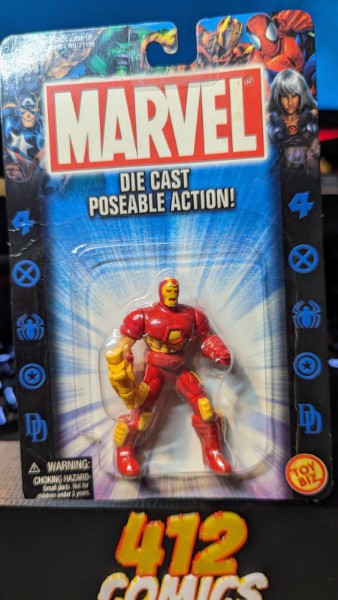 Marvel Die Cast Poseable Toy Biz MOC