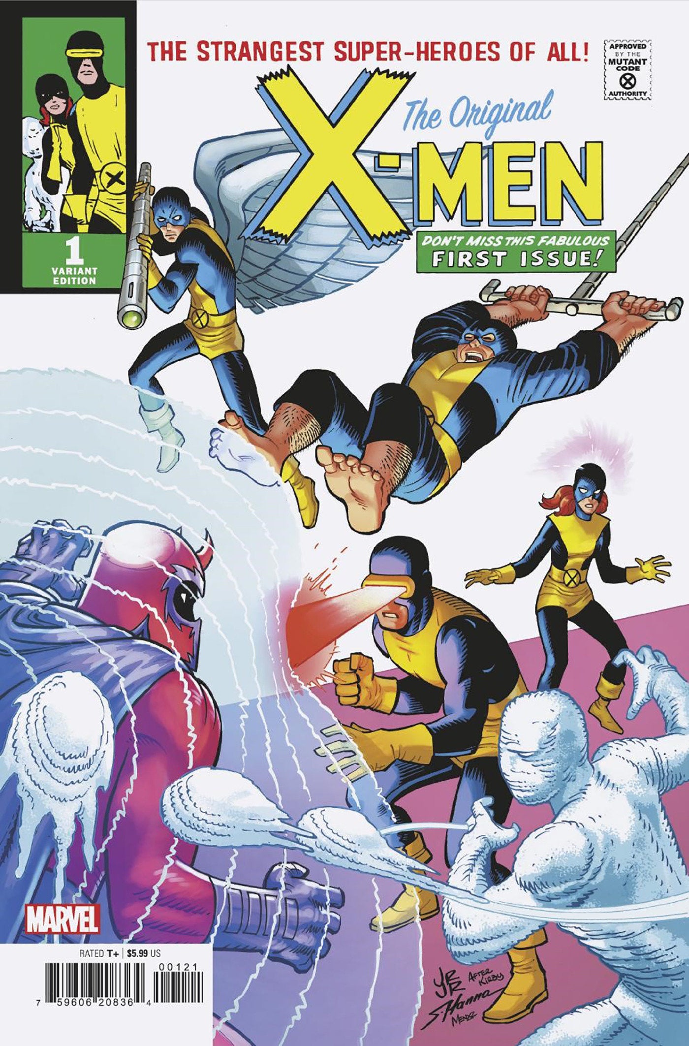 Original X-Men 1 John Romita Jr. Homage Variant