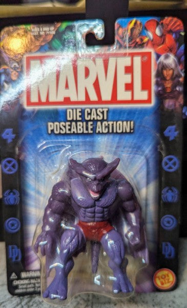 Marvel Die Cast Poseable Toy Biz MOC