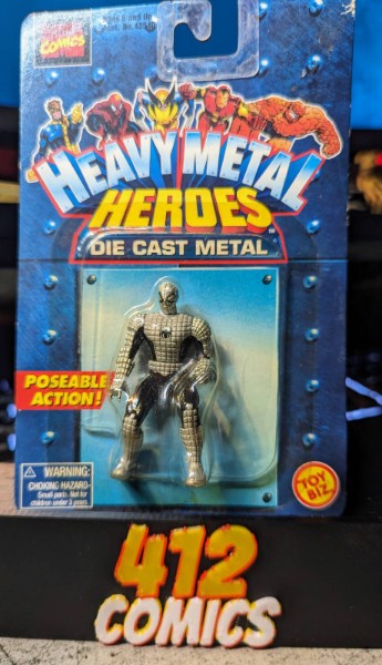 Marvel Heavy Metal Heroes Die Cast Poseable Toy Biz MOC